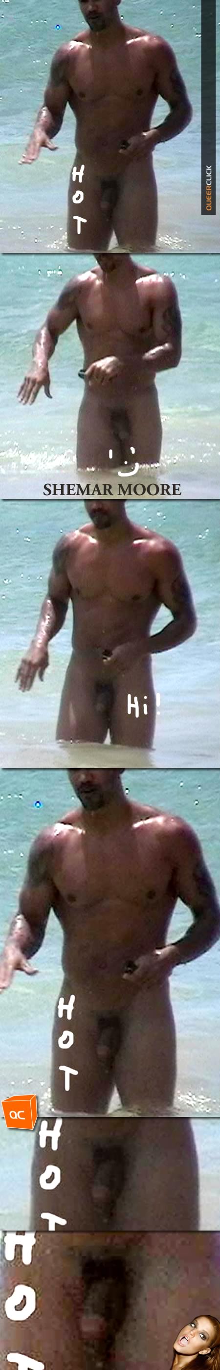 Shemar Moore Nude At Gay Beach
