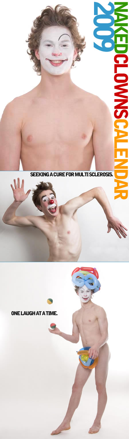 The Naked Clown Calendar