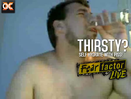 Run outta water? Cutting down on utility bills? Drink your own piss!