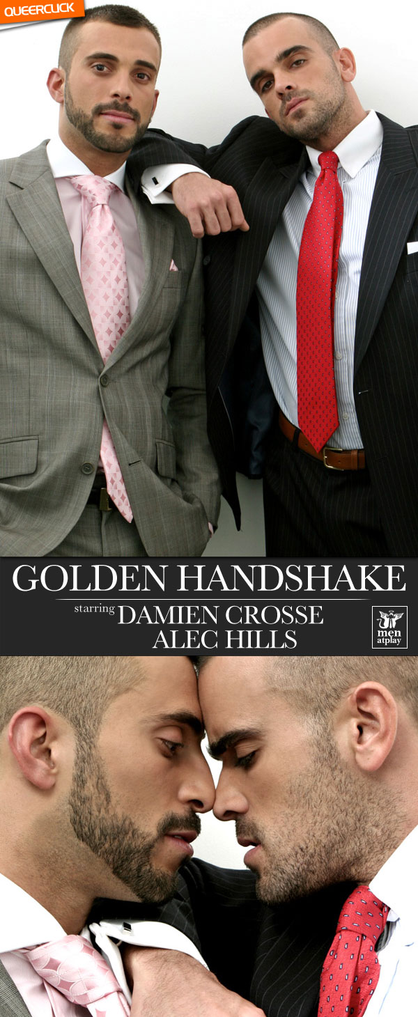 Men At Play: Golden Handshake - Damien Crosse and Alec Hills