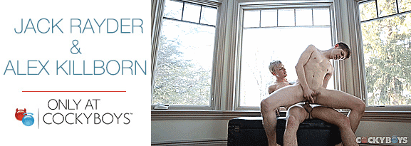 Cocky Boys: Alex Killborn with Jack Rayder