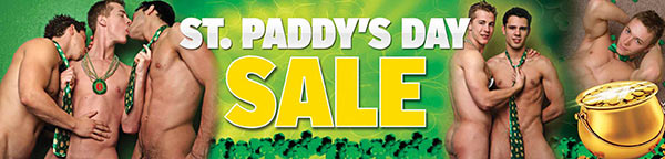Corbin Fisher St Paddy Sale!