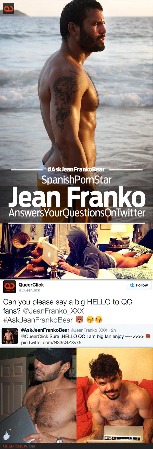 Spanish / Venezuelan Porn Star Jean Franko Answers QC Readers Questions On Twitter