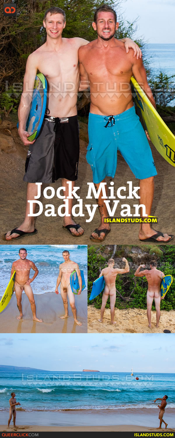 Island Studs: Naked Football #4 with Mick & Van