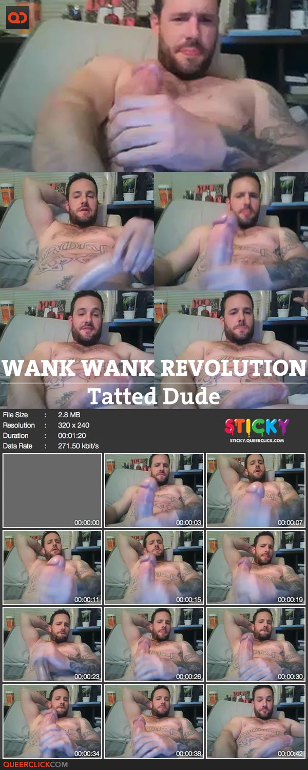 Wank Wank Revolution: Tatted Dude