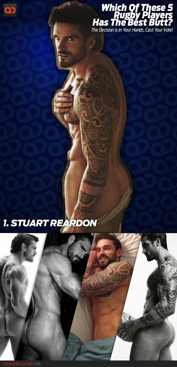 Which Of These 5 Rugby Players Has The Best Butt?
