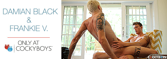 CockyBoys: Damian Black Fucks Frankie V