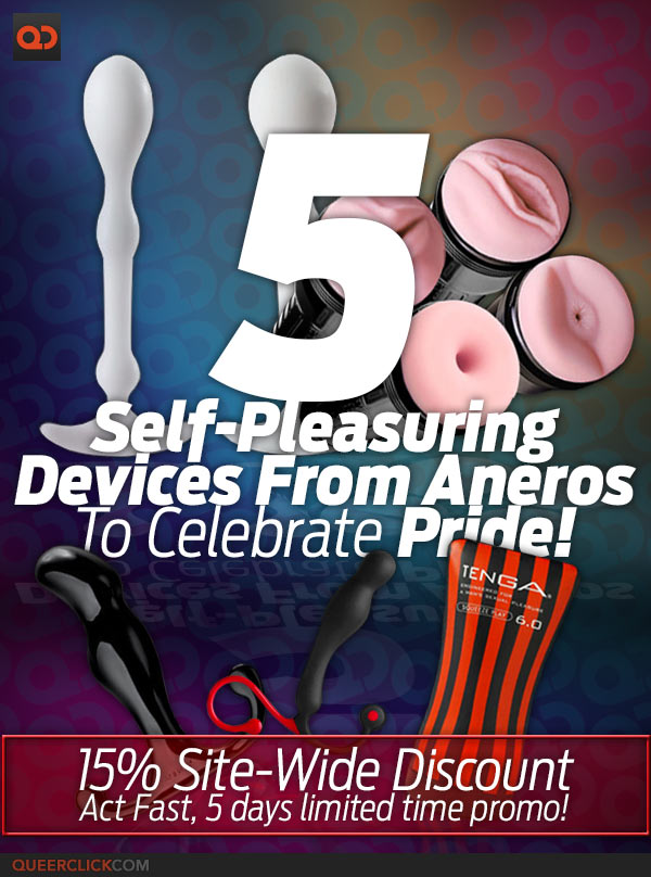Five Self-Pleasuring Devices From Aneros To Celebrate Pride!