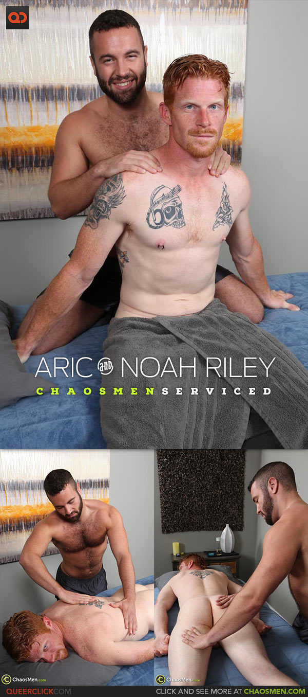 ChaosMen: Aric and Noah Riley - Serviced