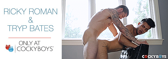 CockyBoys: Tryp Bates Fucks Ricky Roman