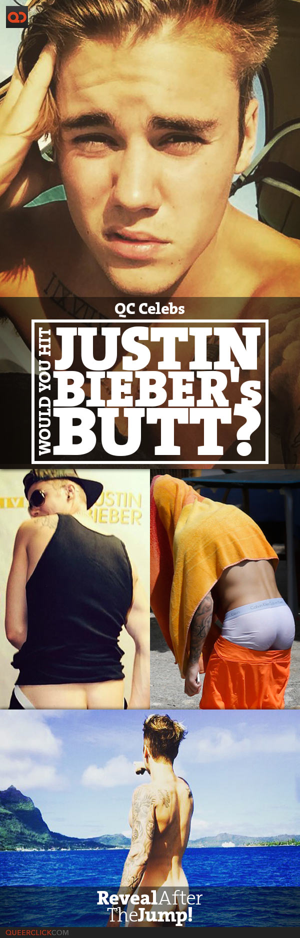 QC Celebs: Would You Hit Justin Bieber's Butt? Singer Shows Off Naked Body On Instagram