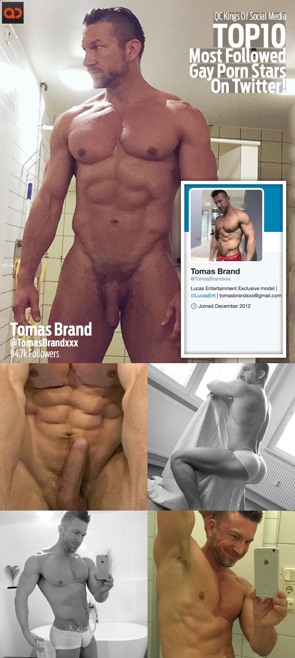 QC Kings Of Social Media: Top 10 Most Followed Gay Porn Stars On Twitter!