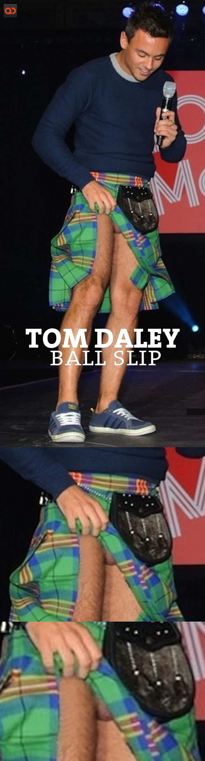 Tom Daley Ball Slip Closeup