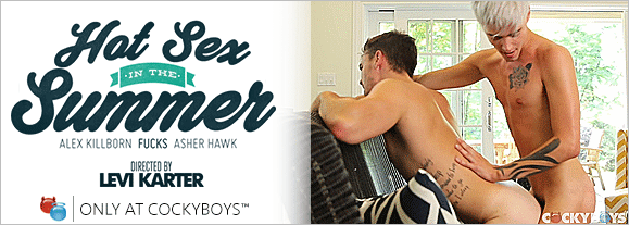 CockyBoys: Alex Kilborn Fucks Asher Hawk
