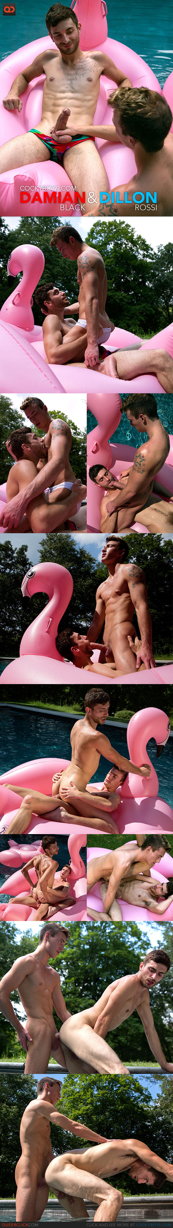 CockyBoys: Damian Black Fucks Dillon Rossi