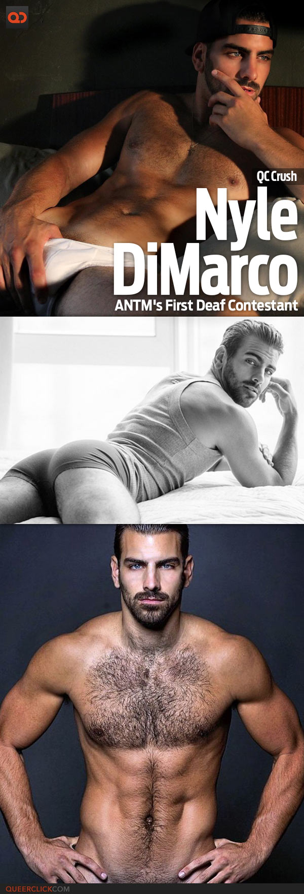 QC Crush: Nyle DiMarco ANTM's First Deaf Contestant