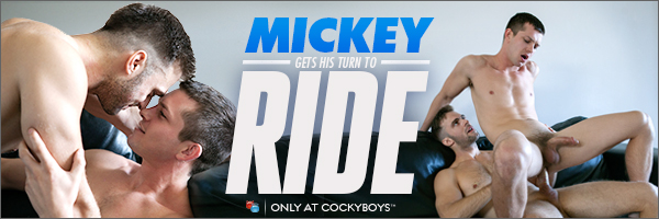 CockyBoys: Gabriel Clark Fucks Mickey Knox