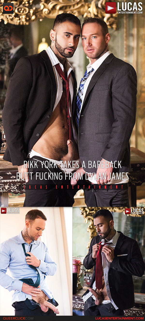Lucas Entertainment: Dylan James Fucks Rikk York - Bareback