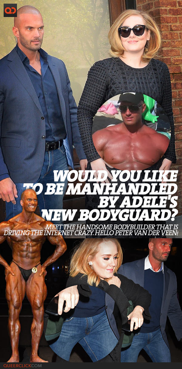 Would You Like To Be Manhandled By Adele's New Bodyguard?