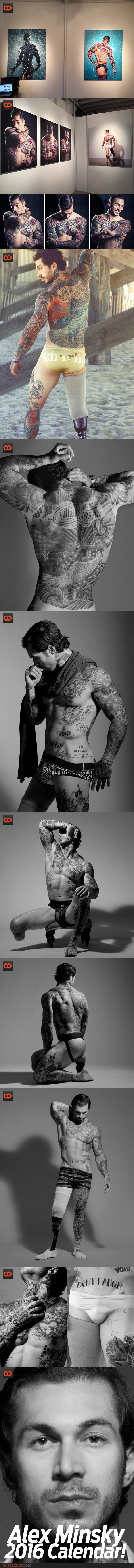 Alex Minsky Is Determined To Make Your 2016 A Memorable Year With His Sexy Calendar