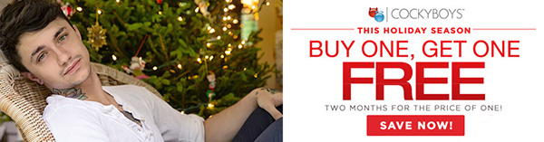CockyBoys Christmas Sale