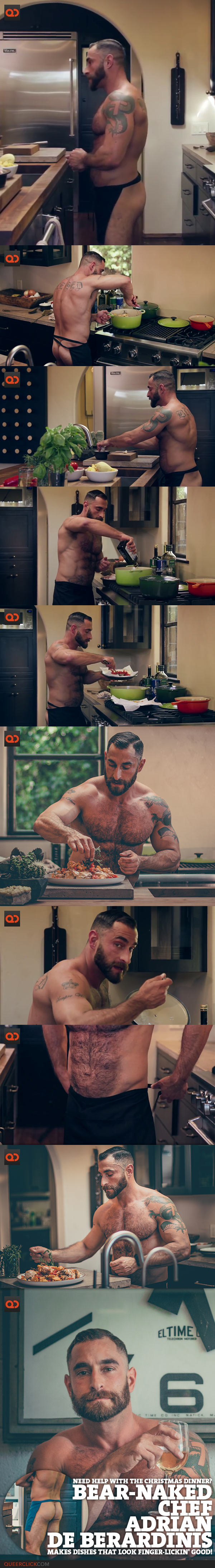 Need Help With The Christmas Dinner? Bear-Naked Chef Adrian De Berardinis Makes Dishes That Look Finger-Lickin' Good!