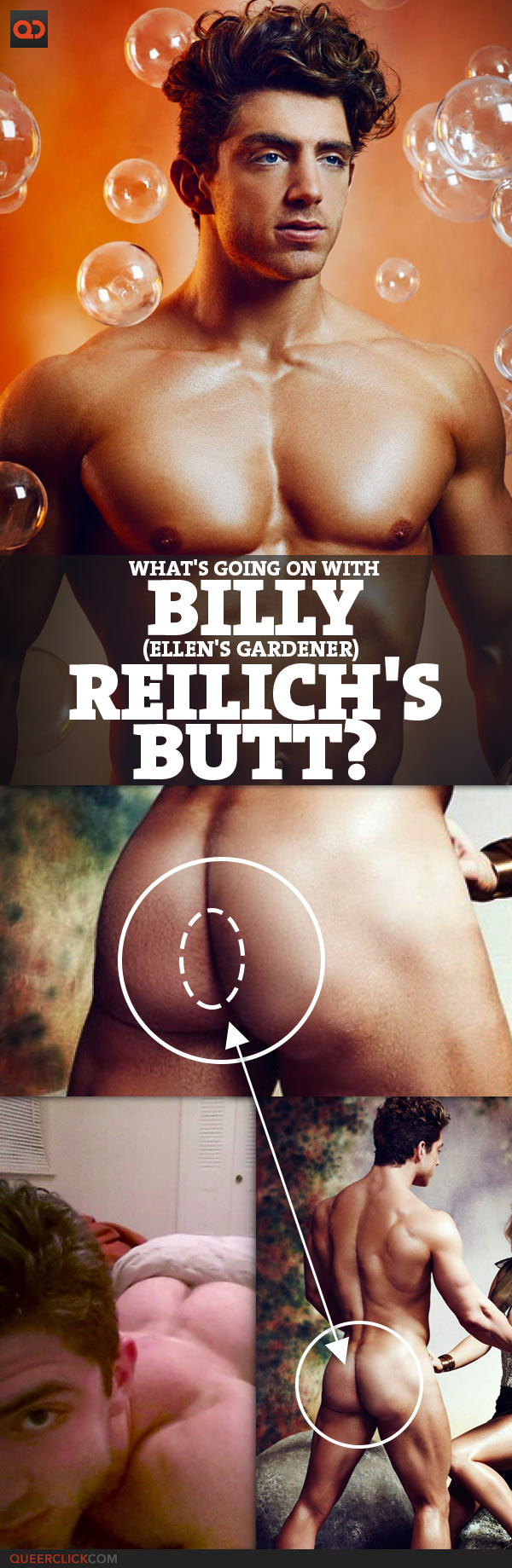 What's Going On With Billy (Ellen's Gardener) Reilich's Butt?
