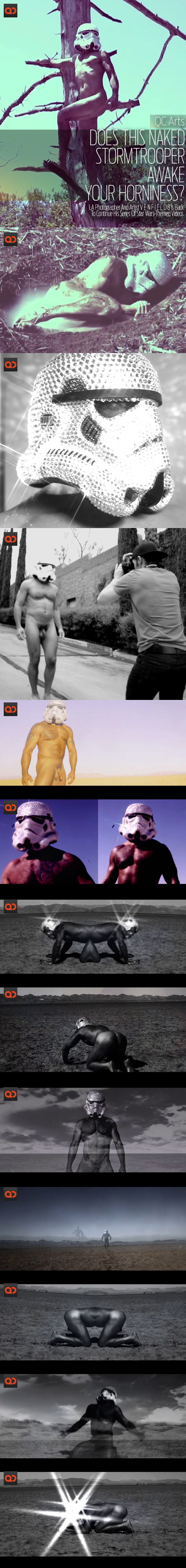 QC Arts: Does This Naked Stormtrooper Awake Your Horniness?
