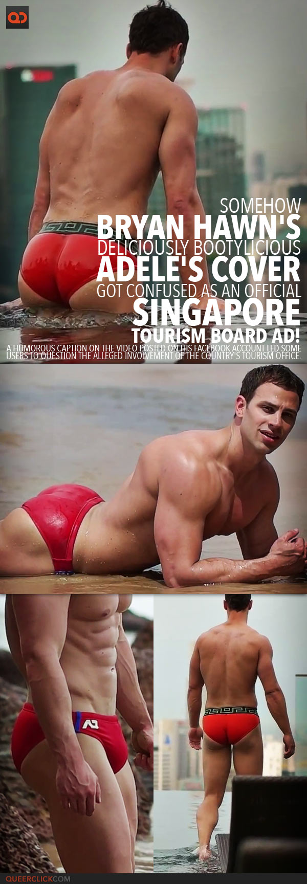 Somehow Bryan Hawn's Deliciously Bootylicious Adele's Cover Got Confused As An Official Singapore Tourism Board Ad!