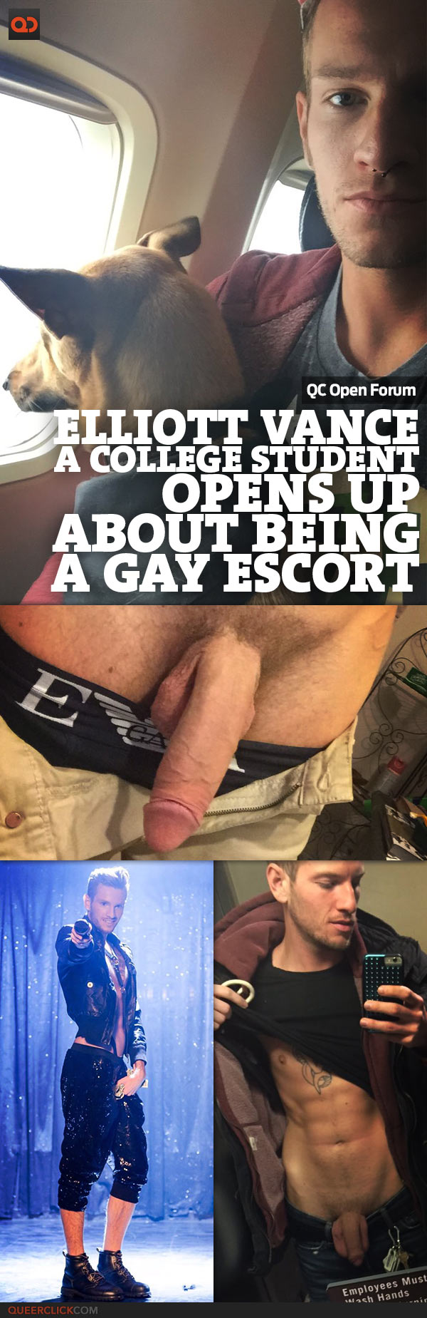 QC Open Forum: Elliott Vance, A College Student, Opens Up About Being A Gay Escort