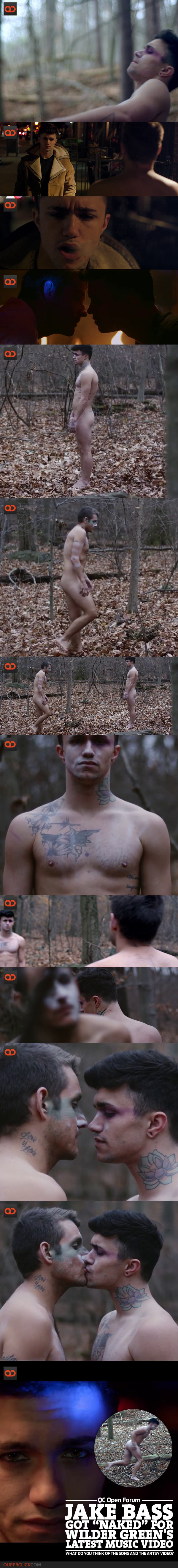 QC Open Forum: Porn Star Jake Bass Got “Naked” For Wilder Green's Latest Music Video - What Do You Think Of The Song And The Artsy Video?