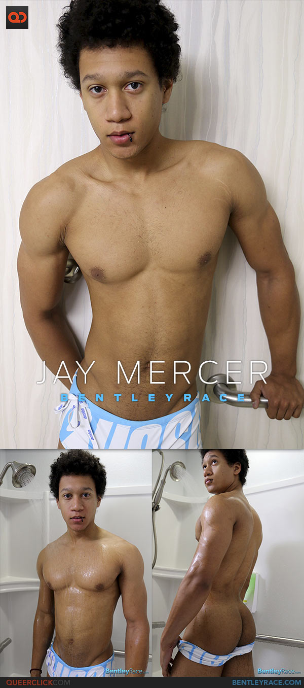 BentleyRace: Jay Mercer In The Shower