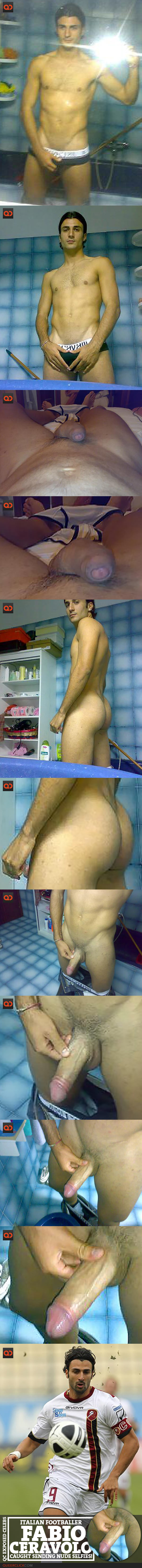 Italian Footballer Fabio Ceravolo Caught Sending Nude Selfies!