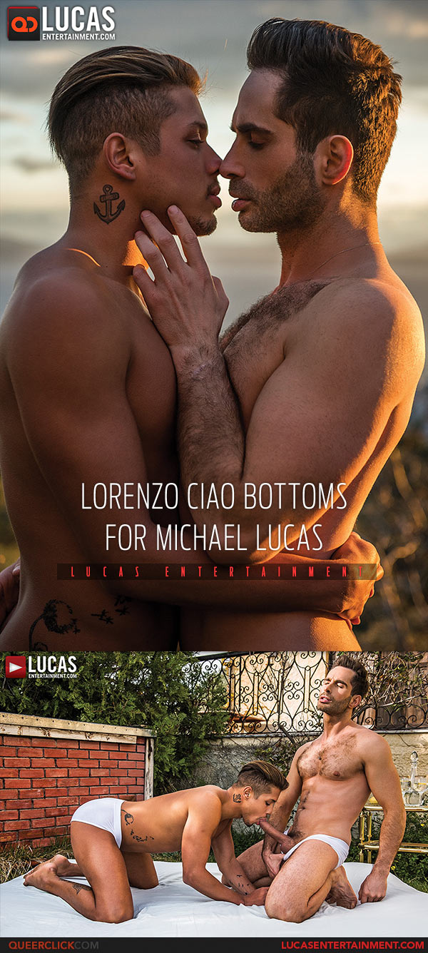 Lucas Entertainment: Michael Lucas Fucks Lorenzo Ciao - Bareback