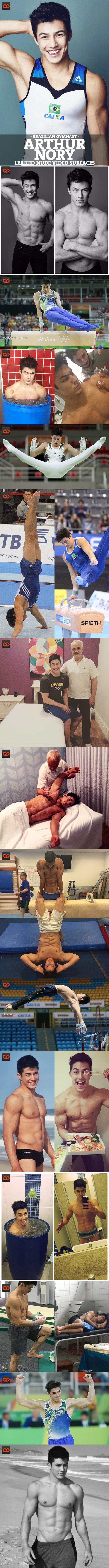 Brazilian Gymnasts Arthur Zanetti And Sergio Sasaki Leaked Nude Video Surfaces - Bonus: Teammate Arthur Nory Also Exposed!