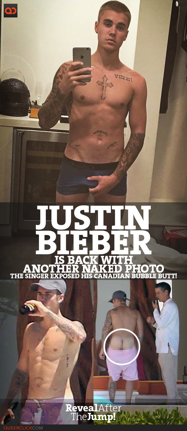 Justin Bieber Gets Naked