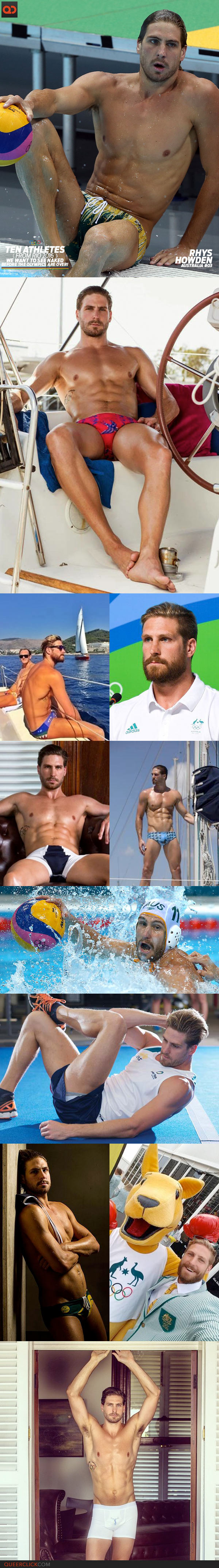 Ten Athletes From Rio 2016 That We Want To See Naked Before The Olympics Are Over! - Rhys Howden