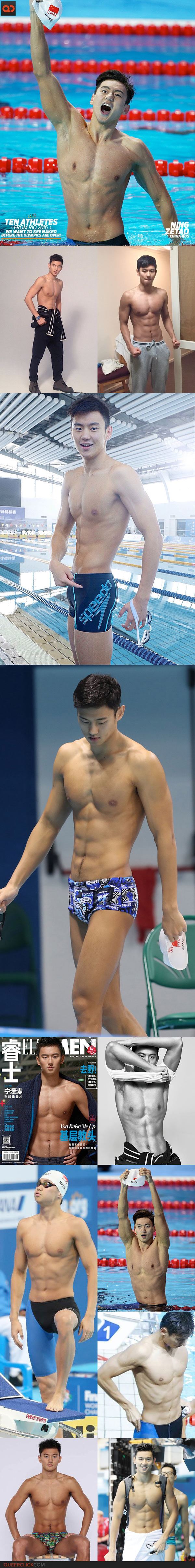 Ten Athletes From Rio 2016 That We Want To See Naked Before The Olympics Are Over! - Ning Zetao
