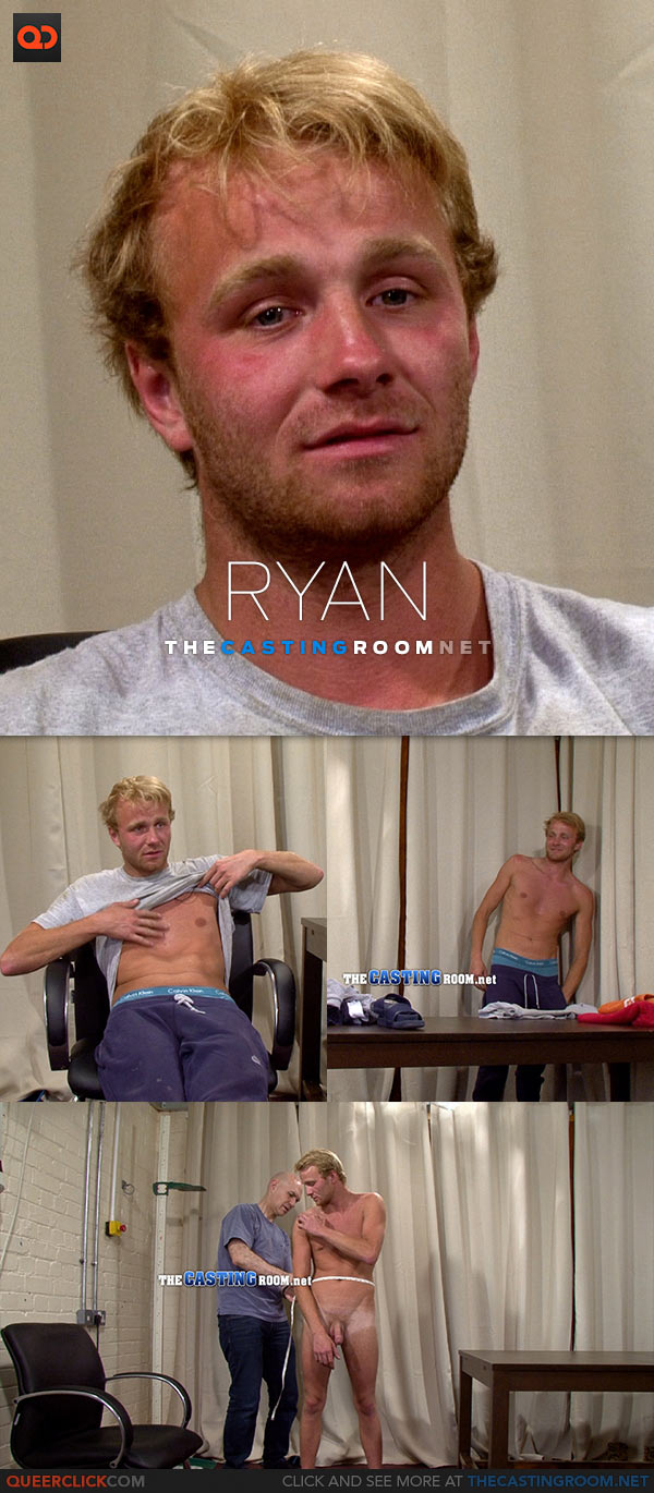 The Casting Room: Hetero Dude Ryan’s Tight Asshole