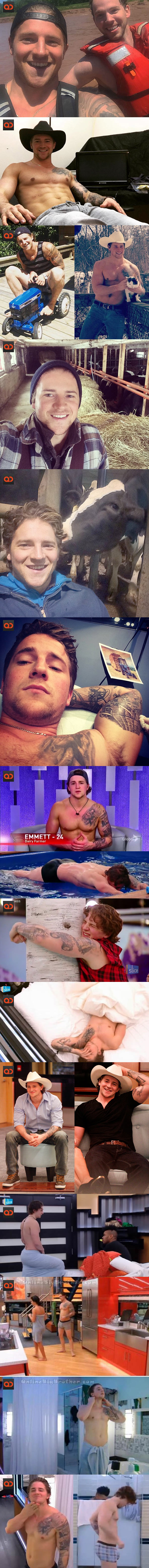 Emmett Blois, Amazing Race And Big Brother Canada Contestant, Cock Exposed!