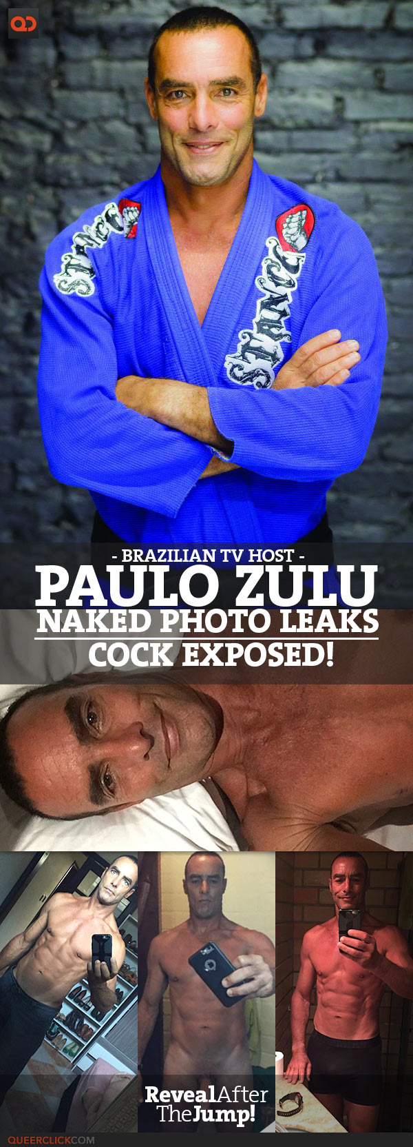 Paulo Zulu, Brazilian TV Host, Naked Photo Leaks - Cock Exposed!