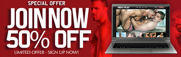 MenAtPlay Special Offer 50% OFF!