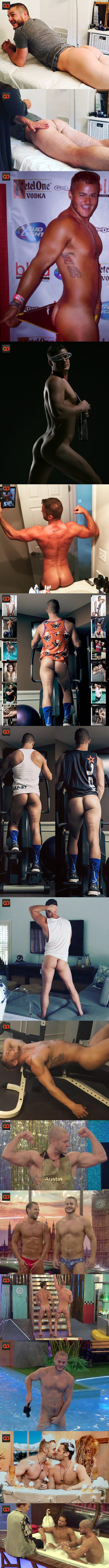 Austin Armacost Tries Some Naked Yoga, Exposes His Peachy Butt Again!