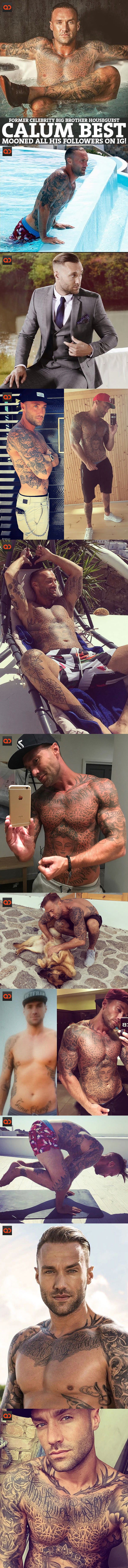 Calum Best, Former Celebrity Big Brother Houseguest, Mooned All His Followers On IG!