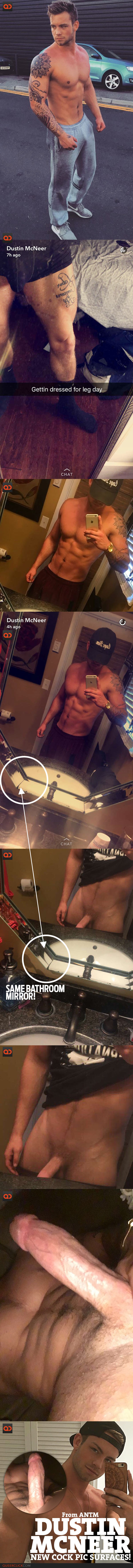 Dustin McNeer, From ANTM, New Cock Pic Surfaces!