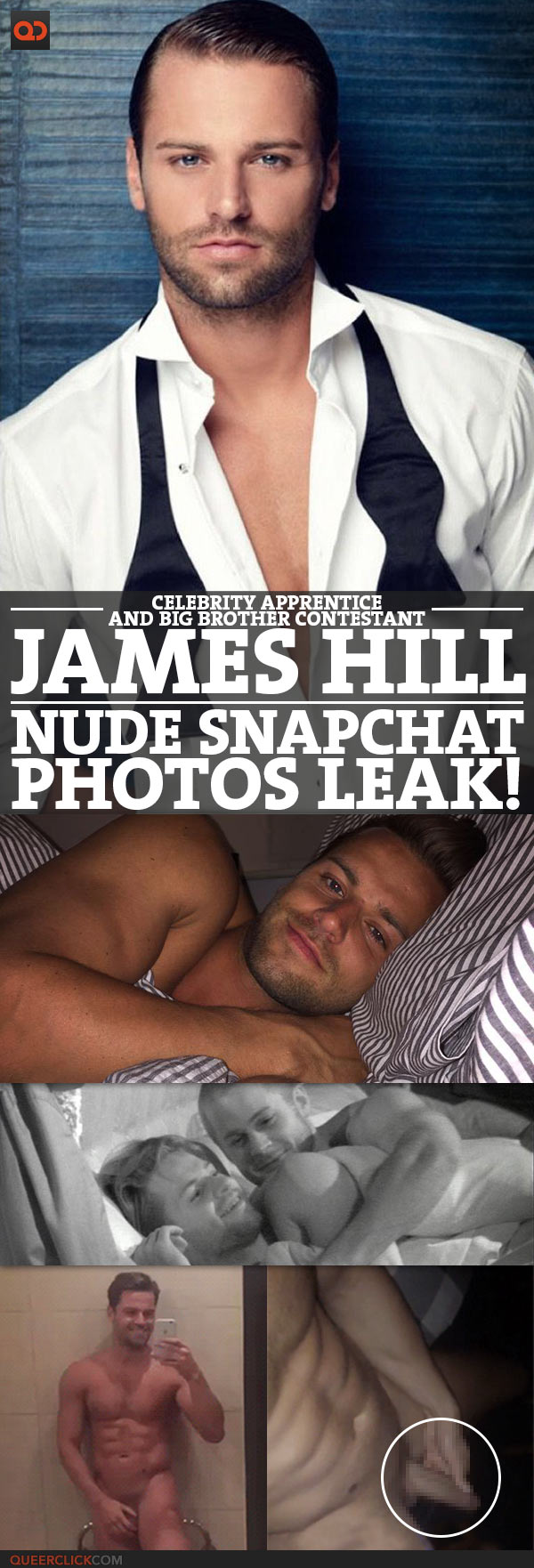 James Hill, Celebrity Apprentice and Big Brother Contestant, Nude Snapchat Photos Leak!