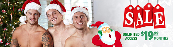 Corbin Fisher Christmas 2016 Sale - $19.99 Monthly