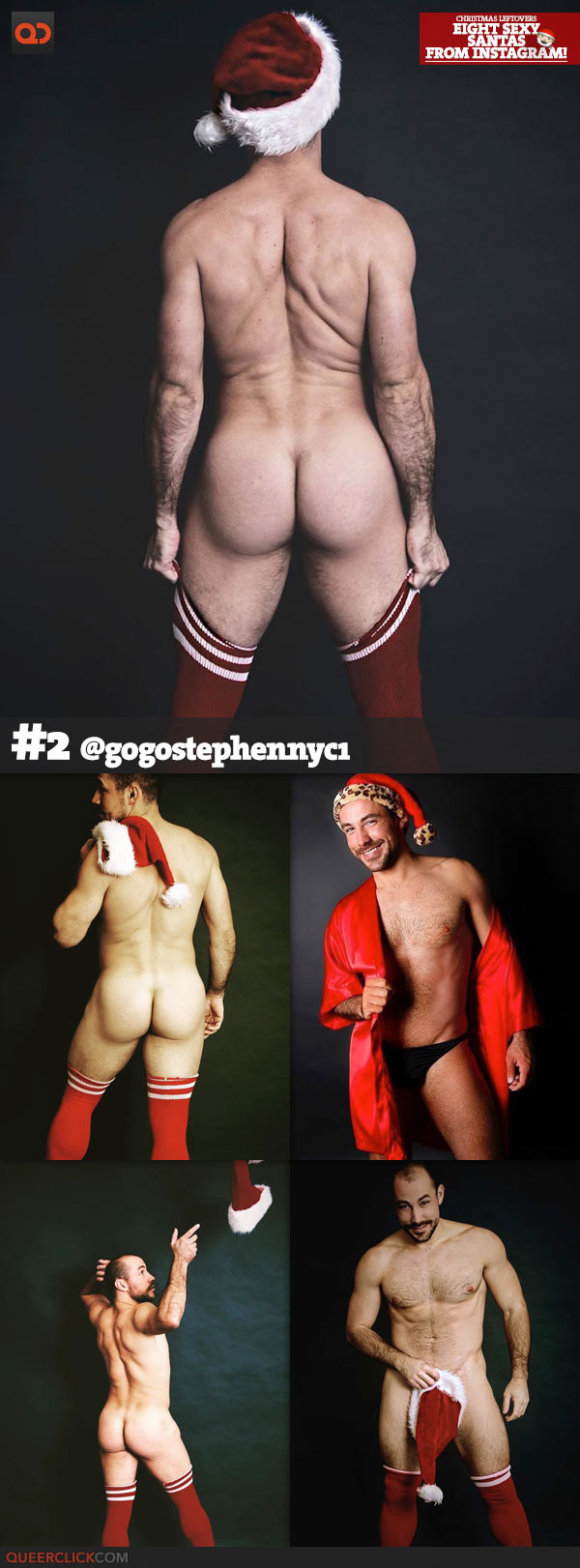 Christmas Leftovers: Eight Sexy Santas From Instagram!