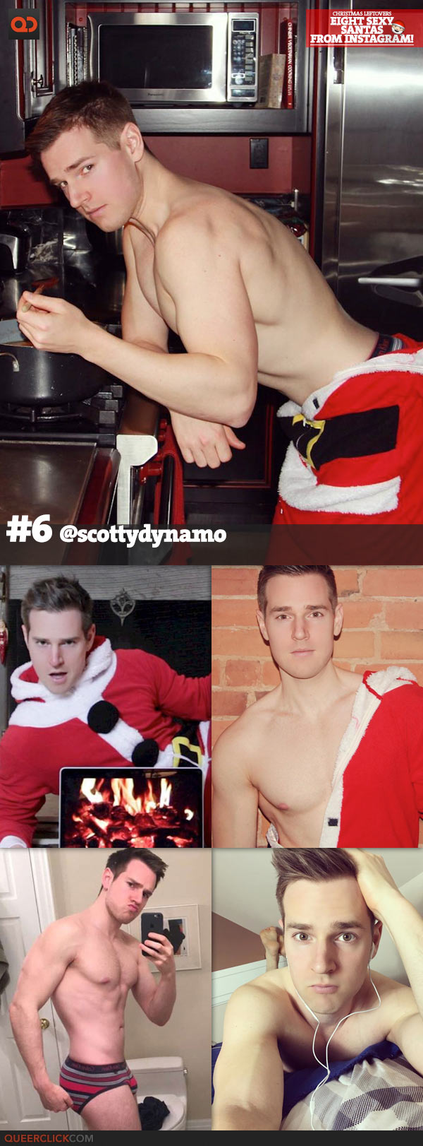 Christmas Leftovers: Eight Sexy Santas From Instagram!