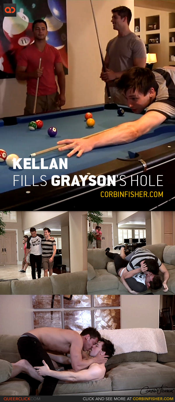Corbin Fisher: Kellan Fucks Grayson - Bareback